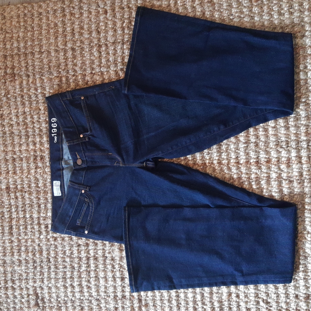 Gap 1969 Perfect Boot Dark Wash Size 28L